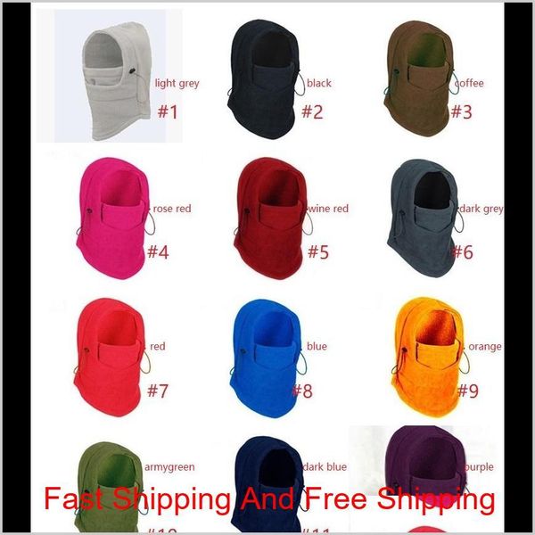 

winter masks warm thicker barakra hat winter cycling caps motorcycle windproof skiing dust tactics section head se qylpip pingtoy, Black