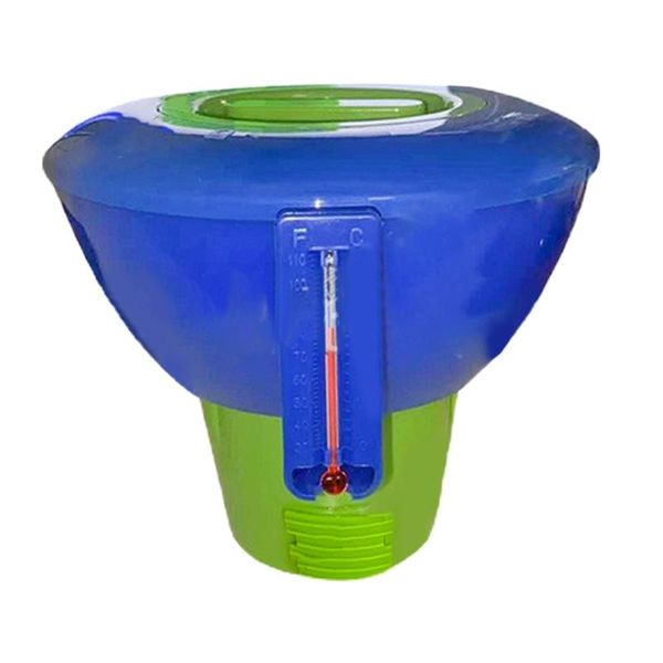 

life vest & buoy 8inch floater tablet floating chlorine bromine dispenser swimming pool automatic dosing device