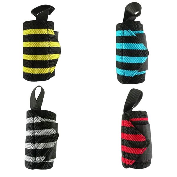 

wrist support brace wraps strap for weight lifting powerlifting sports training fitness carpal tunnel n0pc, Black;red