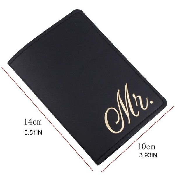 

card holders bride groom married wedding honeymoon passport cover holder case organizer id travel protector j60d, Brown;gray