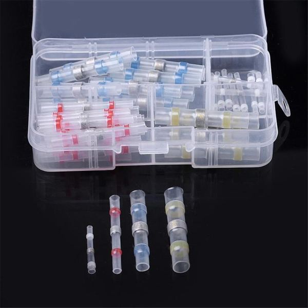 

kitchen faucets 50/100pcs solder seal heat shrink tube buwire connector terminal waterproof 4 size