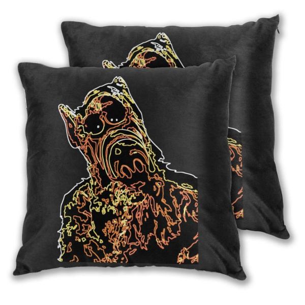 

pillow case cushion cover neon alf decorative pillow home decor sofa throw pillows