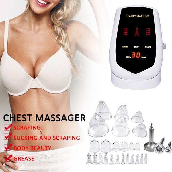 

electric massagers vacuum cellulite machine pump bulifting breast enlarge enhace cupping guasha massage skin tightening body shaping