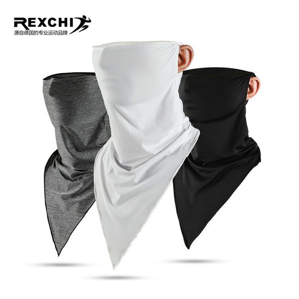 

ice summer triangle scarf sunscreen mask for men and women outdoor sports riding magic headscarf anti ultraviolet neck cover