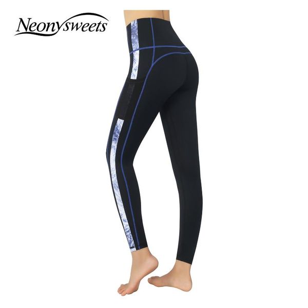

women yoga high waist pants seamless tummy control leggings push up running jogging sports athletic tight hip shaping, White;red