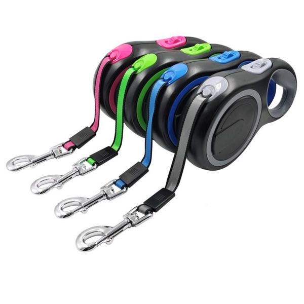 

high qulity 3 m /5 m /8 medium sized dog pet tractor pet automatic retractable leash dog walker supplies