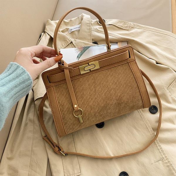 

2021 trendy hand bags for women new luxury handbags women designer lock small crossbody bags for ladies casual messenger bag