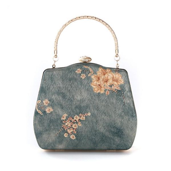

evening bags 2021 chinese style embroidery flower fashion luxury day clutches purses