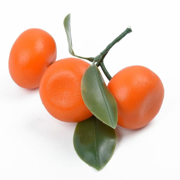 

kitchen artificial tangerine supplies parts display realistic simulated orange