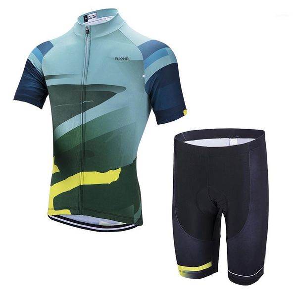 

racing sets short sleecycling jersey man mountain bike clothing quick-dry mtb bicycle clothes uniform breathale cycling wear1, Black;blue