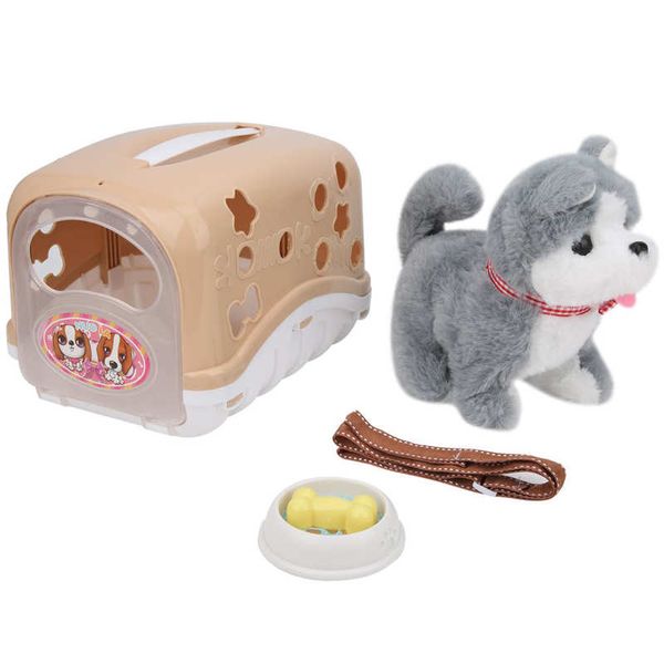 

Electric Plush Pets Doll Toy Cute Simulation Puppy Plush Toys Will Be Called Walking Smart Robot Dog interactive toys