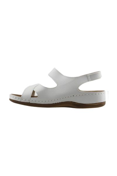 

sandals 21891 large size anatomical hajj umrah lady, Black