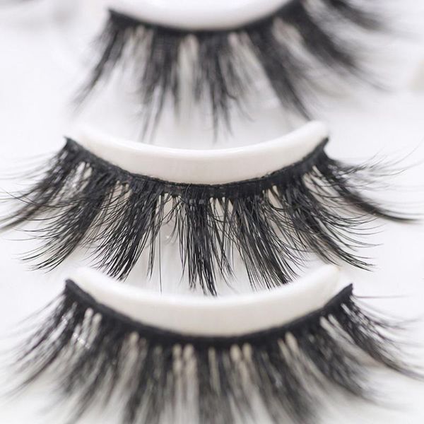 

false eyelashes 7pairs thick long makeup comfortable to wear fiber lotus plate extensions eye lashes box package