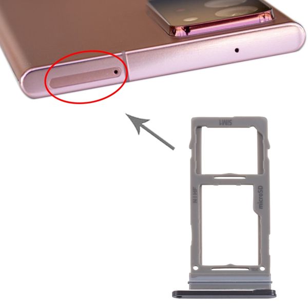

sim card tray micro sd card tray for samsung galaxy note20 ultra