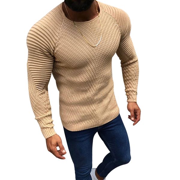 

2021 men's knitted shirt pullovers streetwear plied casual fine set all-match male knitting autumn fashion clothes r5c9, White;black