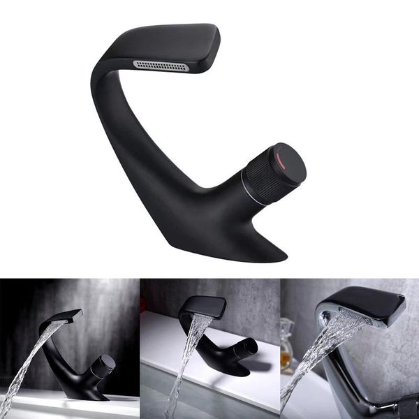 

bathroom sink faucets faucet waterfall basin cold water tap bath lavatory farmhouse mixer