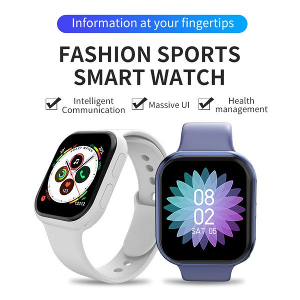 

series 6 full touch cellular faces smartwatch h8 ip68 waterproof heart rate monitor fitness tracker sports watch for android ios