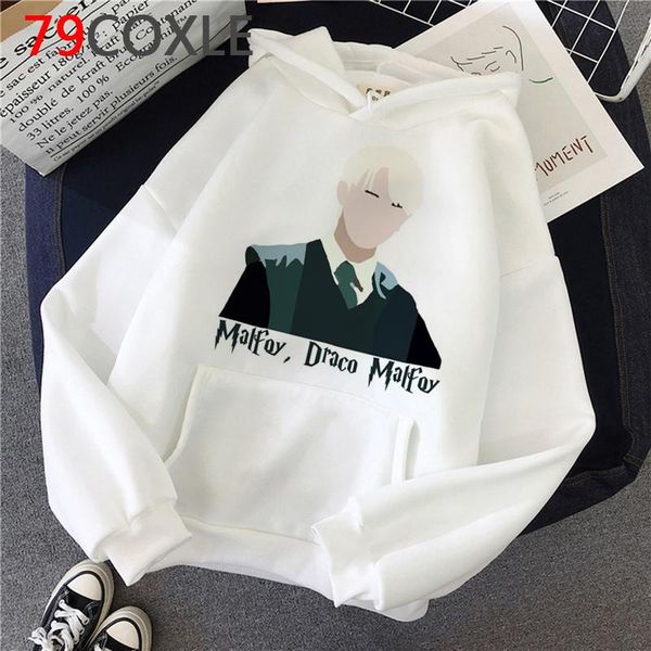 

women's hoodies & sweatshirts malfoy women korea printed ulzzang clothing hoody oversized, Black