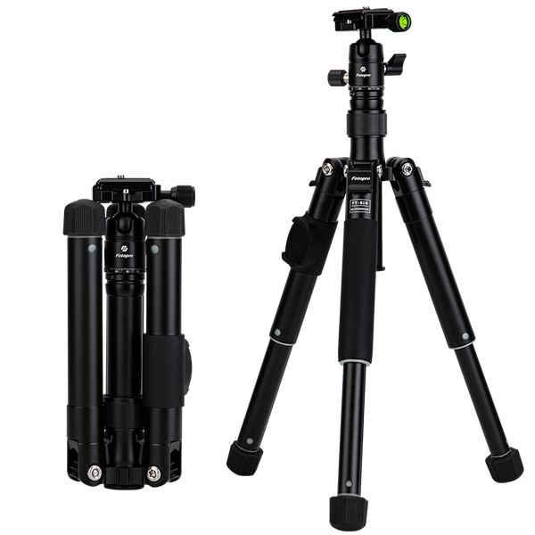 

foo fy-810 mini compact aluminum lightweight tripod for camera smartphone