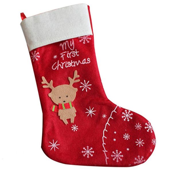

christmas decorations large stockings gifts cloth elk candy socks bags noel presents for home xmas tree year 2021