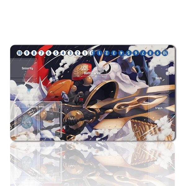

mouse pads & wrist rests 04046301 - board game digimon playmat table mat games size 60x35 cm mousepad play for tcg ccg