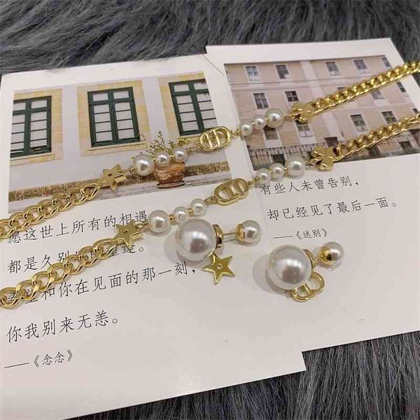 

75% off outlet online family's new letter necklace in 2021, Golden