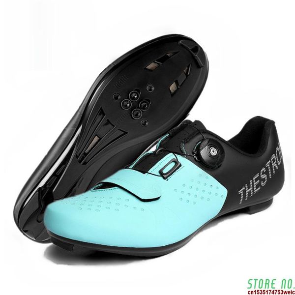 

cycling footwear flat shoes road men speed bike outdoor sports racing bicycle women mtb sneakers mountain spd cleats, Black