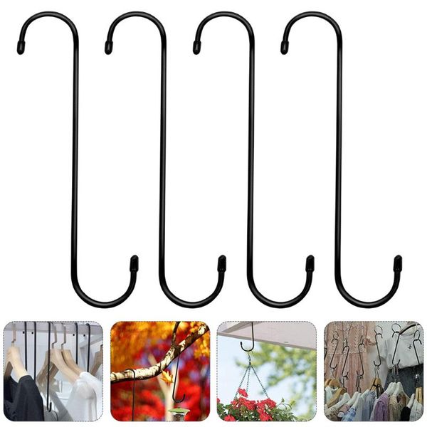 

hooks & rails 4pcs convenient iron craft fixator simple design home hanging