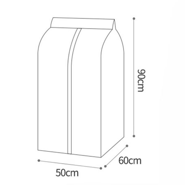 

clothing & wardrobe storage hanging overcoat suit dust cover garment bag organizer washable and reusable