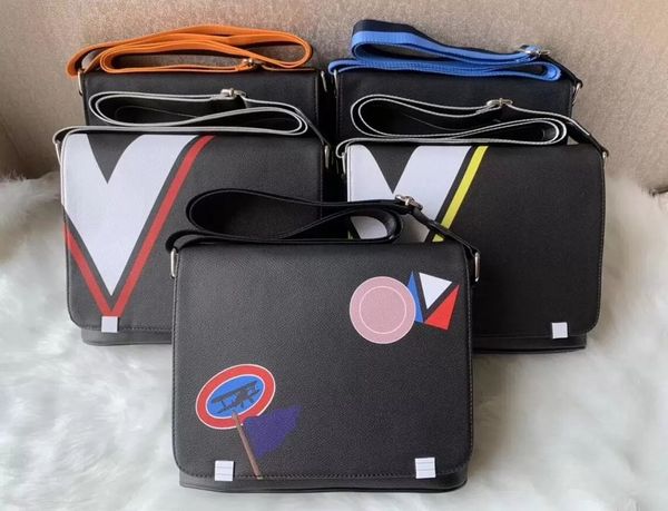 

single shoulder bag brand european and american fashion men's messenger bags of designer bag