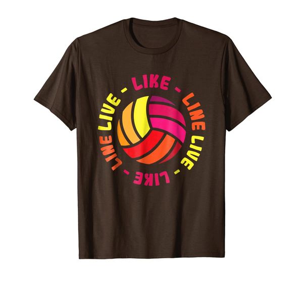 

Live Like Line - Volleyball T-Shirt For Volleyball Players, Mainly pictures