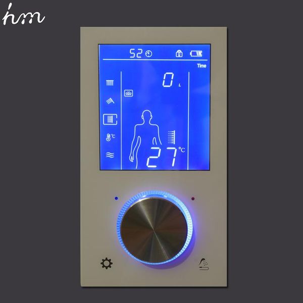 

popular digital smart thermostatic mixer 3 functions shower diverter valve 2021