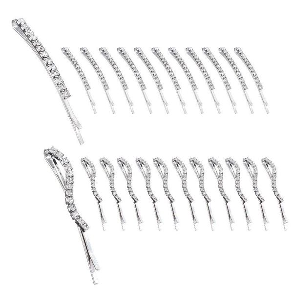 

hair accessories set word clip rhinestone metal hairpin with fashion