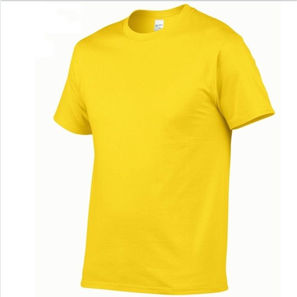 

fashion casual cute t-shirt pure color cotton t-shirt for men and women 210317, White;black