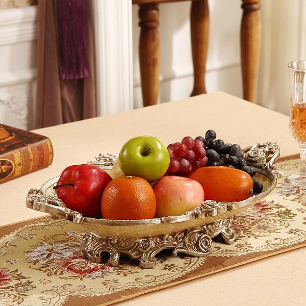 

furniture accessories european style resin fruit tray for home
