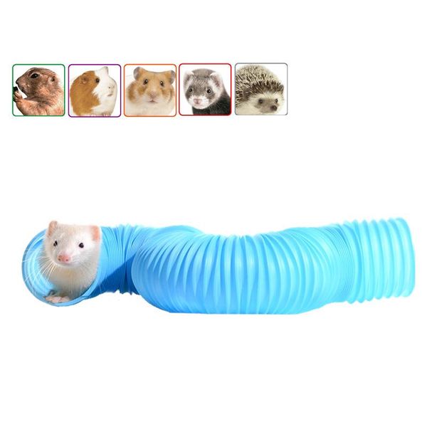

small animal supplies hamster channel guinea pig tunnel toys pink pipe pet game toy unique gifts