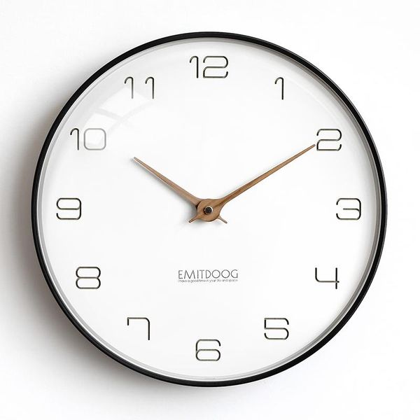 

wall clocks modern simple design decorative clock creative mute nordic living room watch classic decor