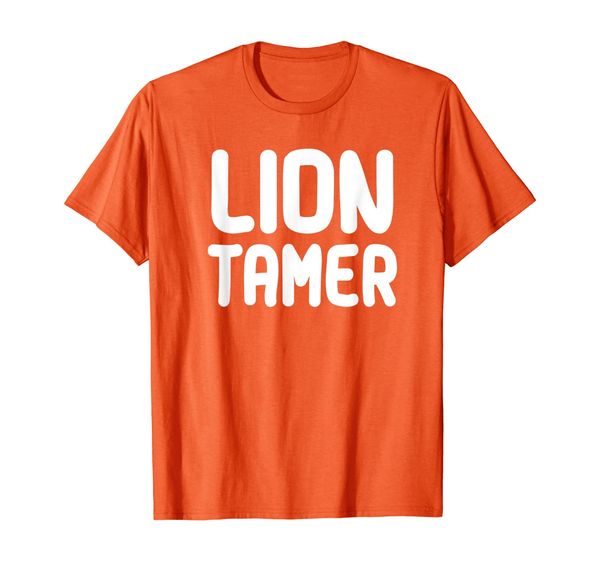 

lion tamer parents shirt, White;black