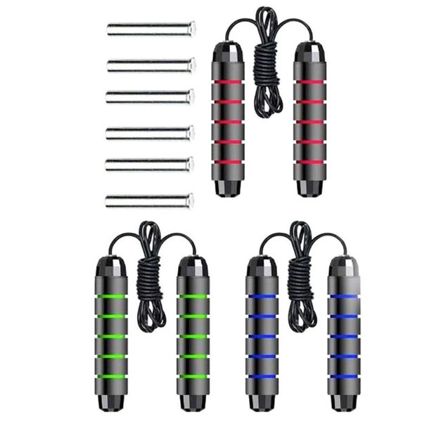 

jump ropes fitness indoor outdoor sporting goods equipment, grease reduce, portable durable and easy adjust skipping rope