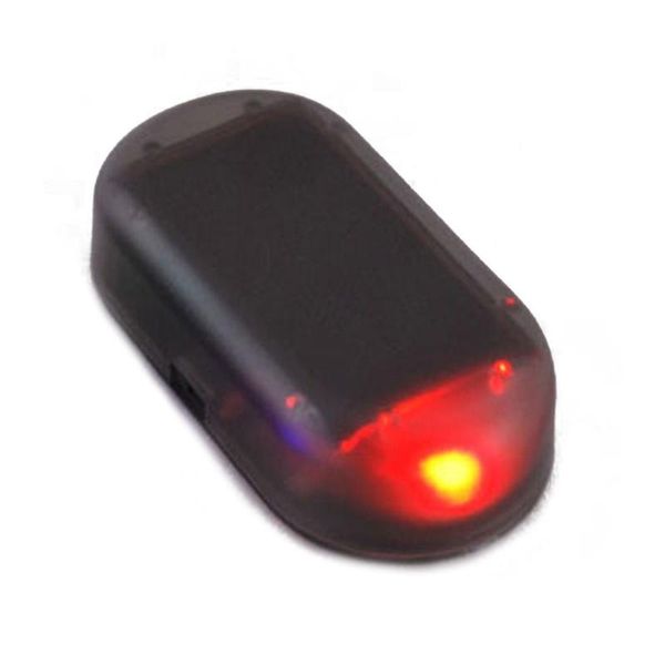

car fake solar power alarm lamp security system warning car anti-theft caution g8te