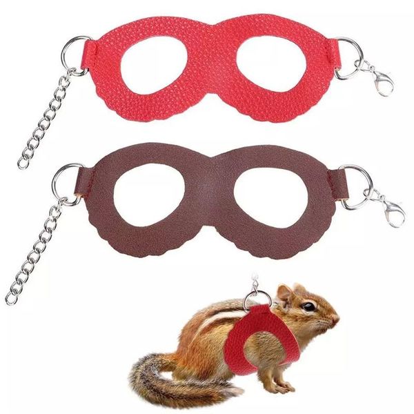 

cat collars & leads ainolway small ferret harness leash set pet hamster accessories squirrel ferrets guinea pig harnesses vest