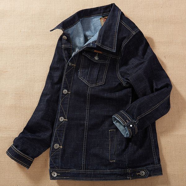 

black male denim jean jacket outerwear 2021 spring plus size -4xl 5xl 6xl 7xl 8xl max chest 140 cm x513, White;black