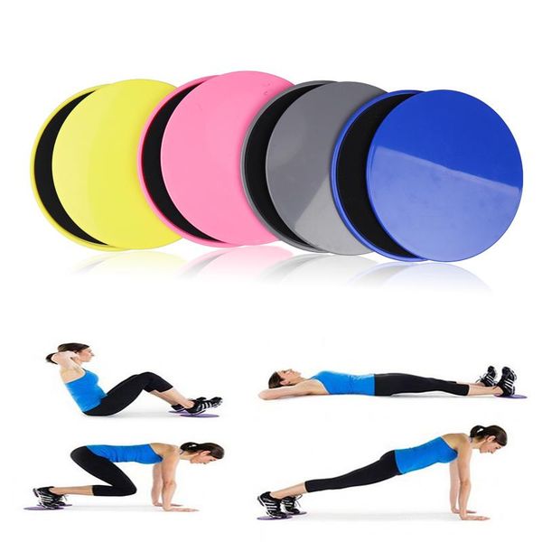 

accessories 1pair gliding discs slider fitness disc exercise sliding plates abdominal core muscle training yoga home gym equipment
