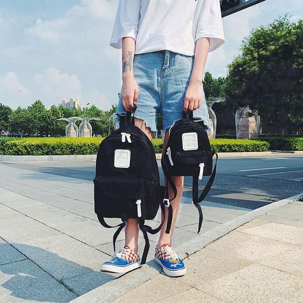 

mini children's 2021 korean college style child schoolbag versatile student backpack fresh backpack mommy parent simple iogqc, Red;black