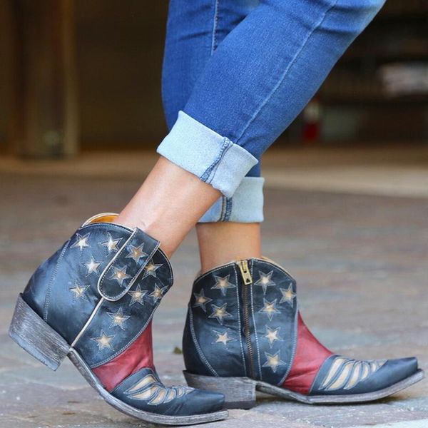 

boots women ankle shoes vintage pu leather booties gladiator plus size 2021 woman female mujer sapato feminino size43, Black