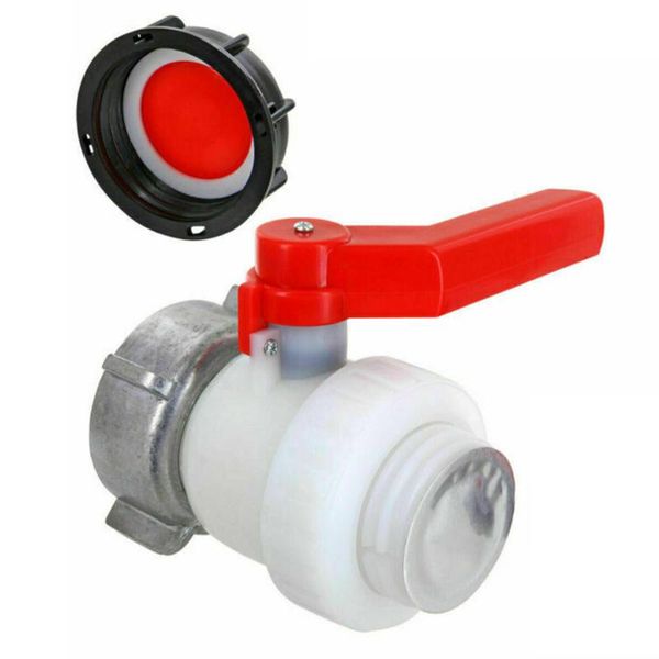 

watering equipments valve aluminum alloy butterfly 62mm coarse container dn40 ibc oil outlet