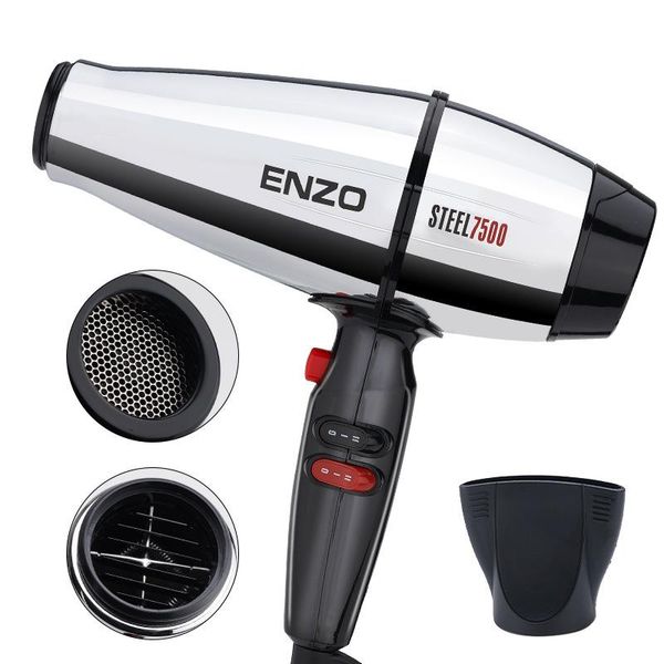 

electric hair brushes 7500w metal body professional dryer volumizer negative ion blow smoothing /cold wind straightener