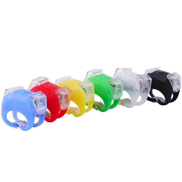 

frog six generation silicone accessories mountain bike tail bicycle decorative lamp