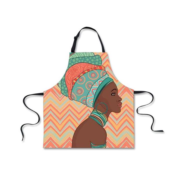 

african tribal print apron children bibs home cooking cleaning kitchen aprons for women baking accessories delantal cocina