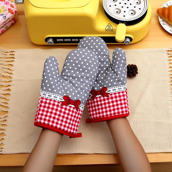 

oven mitts baking anti- gloves pad microwave insulation mat tools